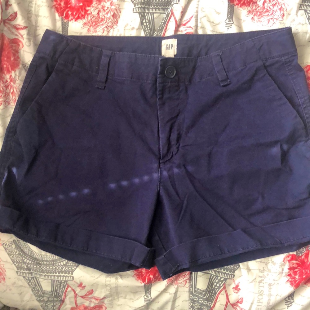 Navy blue shorts